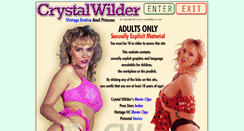Desktop Screenshot of crystalwilderxxx.com
